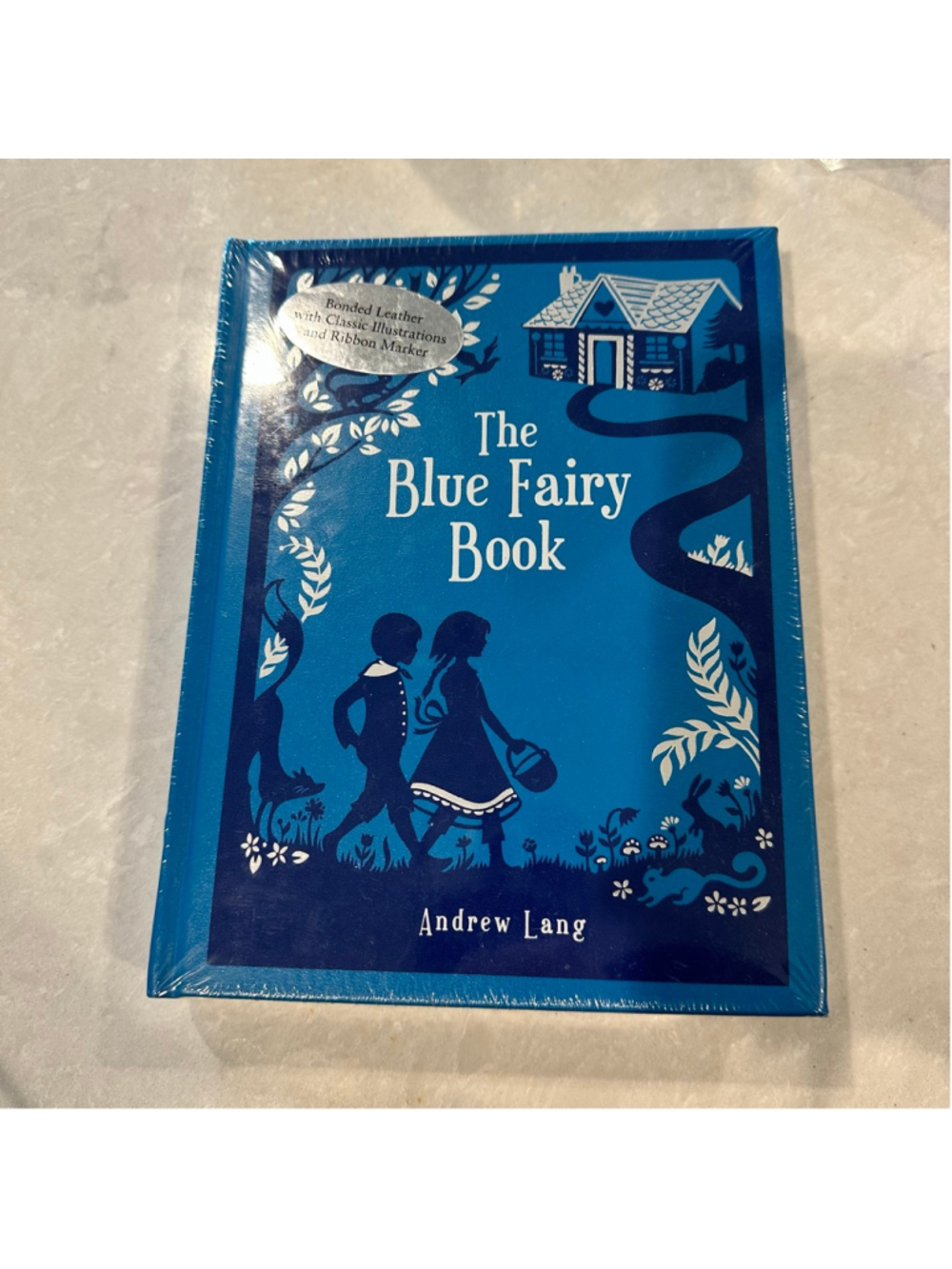 The Blue Fairy Leather bound classic book Brand New